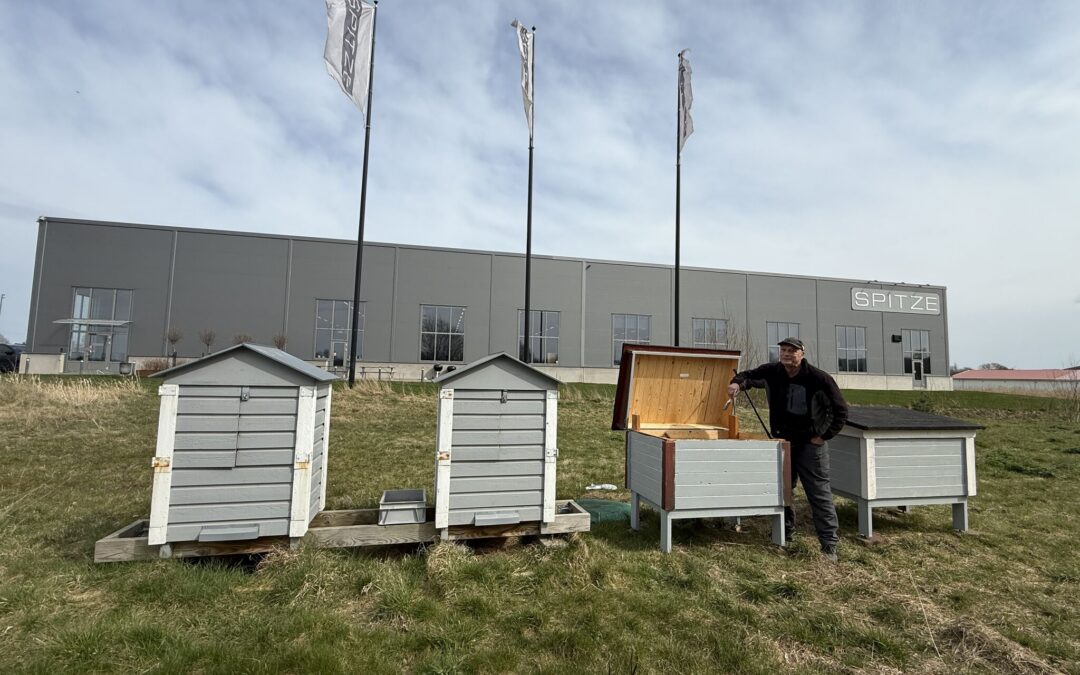 Utökar vår biodling